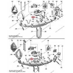 FRONT SPRING FLANGE NUT