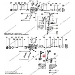 FRONT SHOCK ABSORBER LINK BANJO