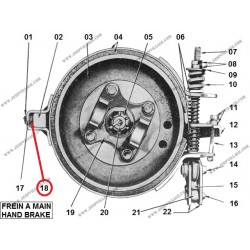 HANDBRAKE ADJUSTMENT SCREW SPRING
