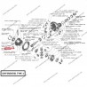 DIFFERENTIAL SATELLITE PINION SHAFT