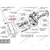 GASKET BETWEEN PLATE AND WATER PUMP