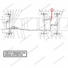 BRAKE TUBE/INTERMEDIATE BRIDGE 6X6