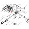 WINCH CABLE GUIDE ROLLER AXIS