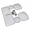 Kit Grilles protection - YJ (87-95) Noir