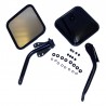 Single arm mirrors (55-95) Black