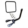 Single arm mirror Left (55-95) Black