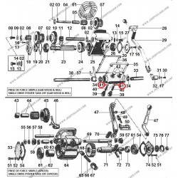 BALL STOP LEVER PTO