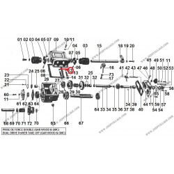 BALL STOP LEVER PTO