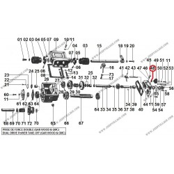 JOINT SPI AXE COMMANDE PRISE DE FORCE DOUBLE