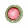 RED ROUND REFLECTOR - TIGER EY