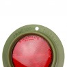 RED ROUND REFLECTOR - TIGER EY