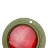 RED ROUND REFLECTOR - TIGER EY