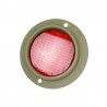 RED ROUND REFLECTOR - GUIDE