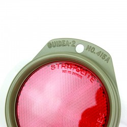 RED OVAL REFLECTOR - GUIDE