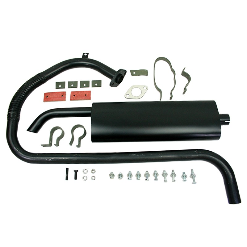 Kit Echappement Ovale Complet – Réf. WOA6118K – Jeep Willys / Ford GPW Kit Echappement Ovale Complet – Réf. WOA6118K – Jeep Willys / Ford GPW