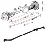 Complete steering bar - JK (07-18)