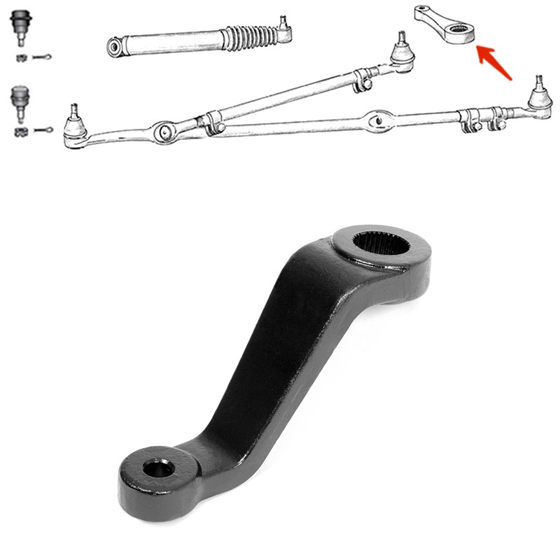 Brazo Pitman Offset 2.5"/4" YJ
