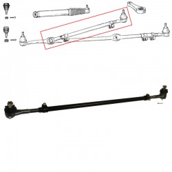 Complete steering bar - YJ (91-95)