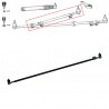 Complete steering bar - YJ (87-90)