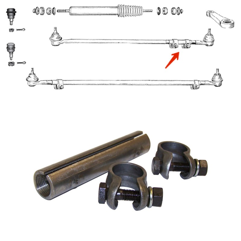 Tube barre direction - CJ8 (81-86)