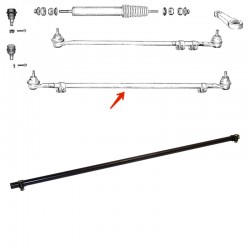 Tube barre accouplement - CJ6 (72-75)