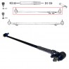 Complete steering bar - CJ7 (82-86)