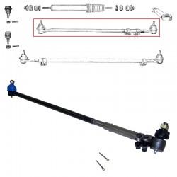 Complete steering bar - CJ6 (72-75)