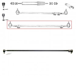 Complete coupling rod - CJ8 (82-86)