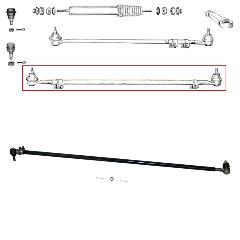 Complete coupling rod - CJ8 (1981)