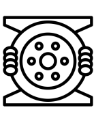 Drum handbrake